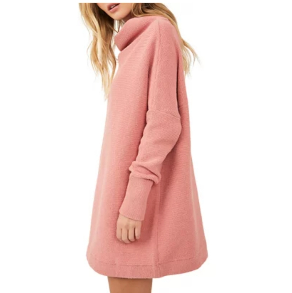 Free People Ottoman Slouchy Tunic Sweater Dress Oversized - Picture 6 of 8